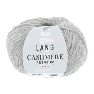 CASHMERE PREMIUM 78.0003 - silbergrau mélange